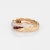 Oscar Heyman Ruby Diamond Ring Sz 6 18k Gold Platinum Vintage Fine Jewelry For Sale - Image 4 of 7