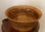 Rustic Vintage 1991 Hand Crafted Wooden Bowl For Sale - Image 3 of 9