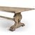 Rustic Farmhouse Trestle Dining Table For Sale - Image 4 of 9