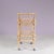 Bamboo Trolley with Glass Tops, Italy, 1950s For Sale - Image 9 of 13