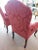 Queen Anne-Style Upholstered Chairs- Pair For Sale - Image 4 of 4
