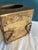 Add a touch of elegance to your vintage finds with this very nice and heavy solid metal tissue box. It features a...