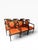 1990s Set of 6 Minton-Spidell Hollywood Regency Style Dining Armchairs in Distressed Craquelure Finish For Sale - Image 5 of 12