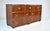 Baker Furniture Signed Campaign Seven Drawer Dresser Chest of Drawers 1950s For Sale - Image 13 of 13
