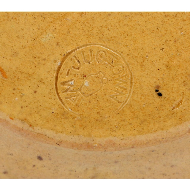 Pre-1960 Ben Owen I Era Jugtown Ware Plate For Sale - Image 4 of 5