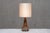Textile Glazed Ceramic Table Lamp by Marianne Starck for Michael Andersen & Son, Denmark, 1960s For Sale - Image 7 of 12