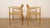 Wood Model 56 Dining Chairs in Oak by Niels Otto (N. O.) Møller for J.L. Møllers, Set of 2 For Sale - Image 7 of 12