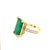 Natural Emerald Diamond Ring 14k Gold 4.37 TCW GIA Certified For Sale - Image 13 of 15