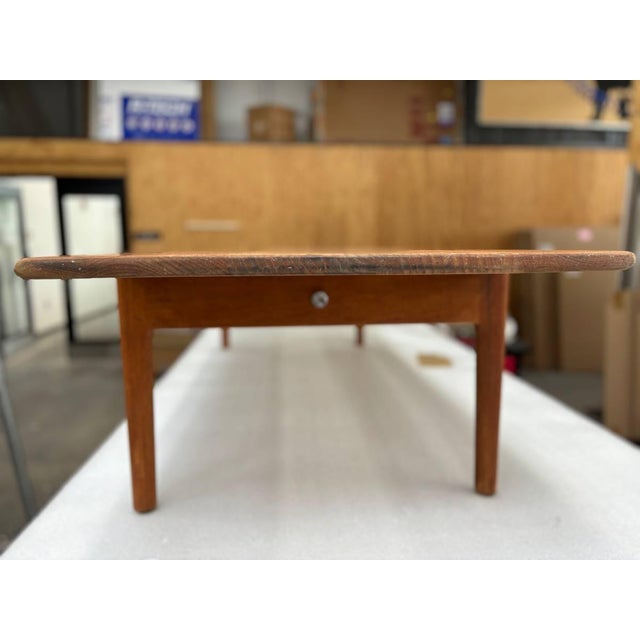Hans Wegner for Andreas Tuck, model AT-15. Circa late 1950s. Re-stained and repaired by professional wood furniture...