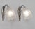 wall sconces by Ets. J. Gauthier A nice pair of authentic 1925-1930 French art deco wall lights in nickel plated solid...