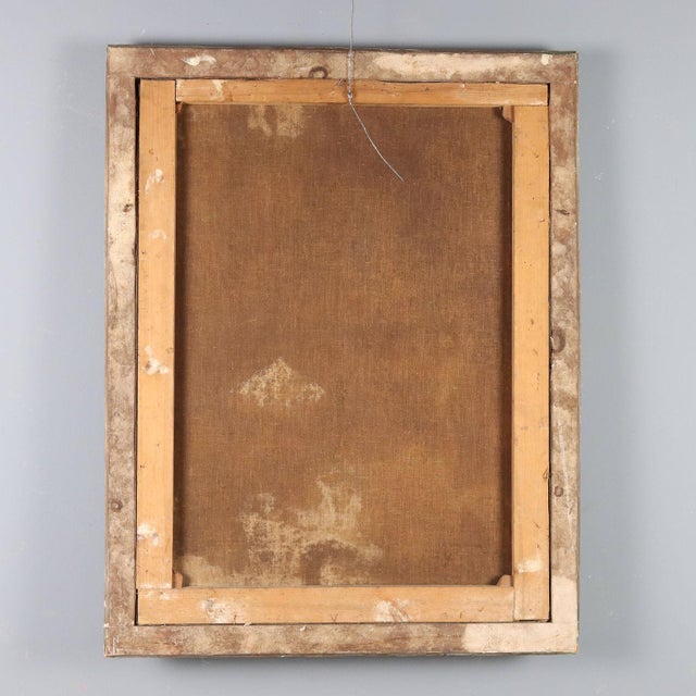 Portrait of a Man in Armor, Oil on Canvas For Sale - Image 10 of 11