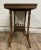 Antique Victorian Chittenden and Eastman Co. Tiger Oak Parlor Table Side Table For Sale - Image 4 of 10