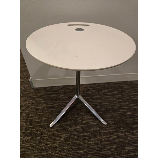 Fritz Hansen Fritz Hansen Little Friend Side Table in White For Sale - Image 4 of 7