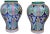 Early 20th Century Antique Andalusian Ceramic Vases- S/2 For Sale - Image 5 of 13