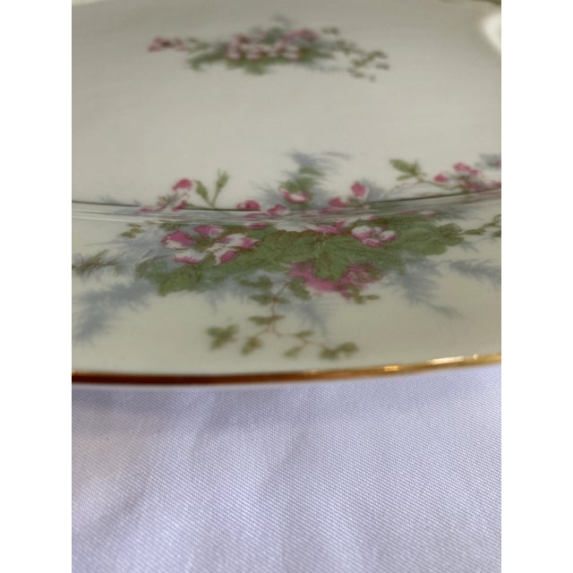 Vintage Theodore Haviland Porcelain Oval Serving Platter For Sale In Oklahoma City - Image 6 of 8