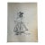 Tasha Tudor Original Art Charcoal Sketch For Sale