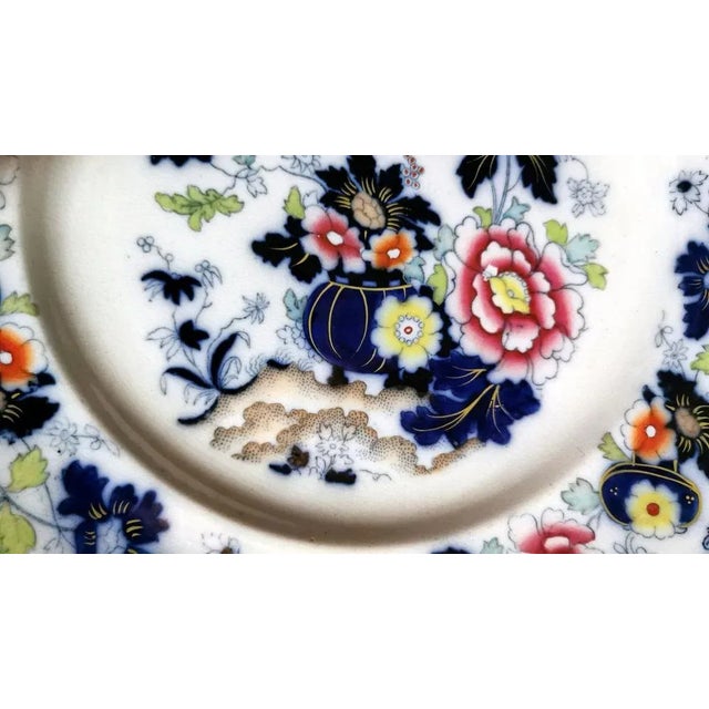 English Victorian Style Plates with Royal Arms Mark, 1837, Set of 4 For Sale - Image 9 of 13