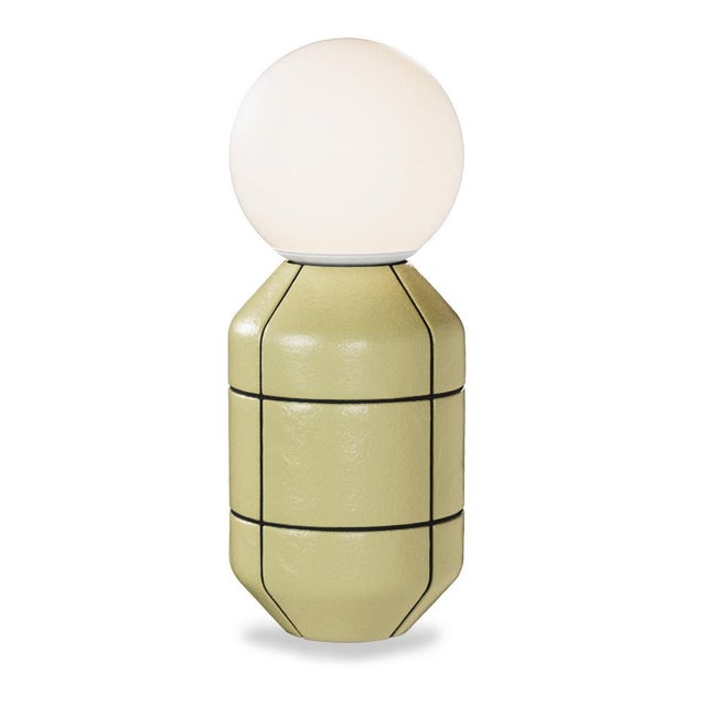 Ceramic Base Table Lamp by Svitanok For Sale - Image 9 of 9