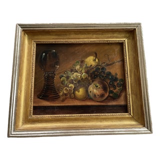 H. Seebacher, Still Life Composition, 1903, Oil Painting on Canvas, Framed For Sale