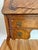 Wood Antique French Provincial Tiger Maple Slant-Front Secretary Desk For Sale - Image 7 of 13