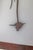 Metal Mid-Century Modern Copper and Acrylic Glass Wall Lights with Heron & Dragonfly, 1950s, Set of 2 For Sale - Image 7 of 17
