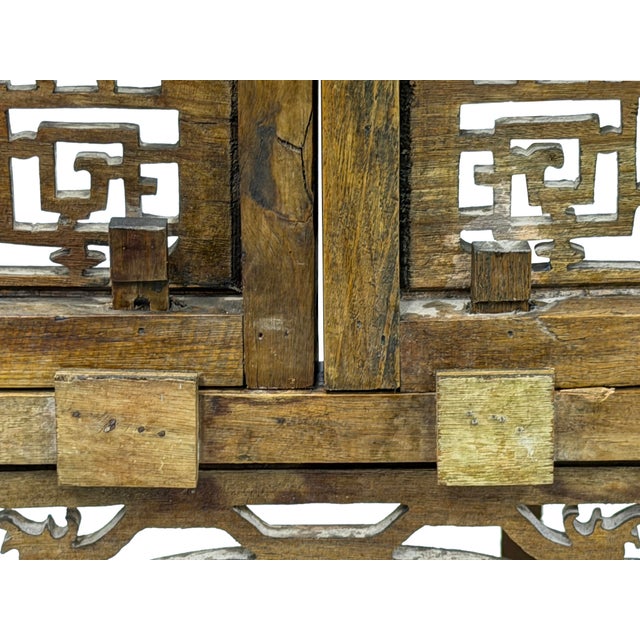 Chinese Scholars Student Motifs Wood Wall Panel Window Screen For Sale - Image 15 of 15