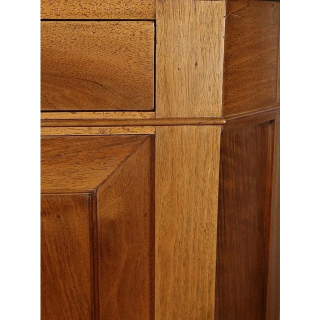 Solid Walnut Corner Cabinet For Sale - Image 9 of 18