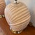 Large Pair of Vintage 1980s Art Deco Revival Grotto Shell Table Lamps - Peachy Pink For Sale - Image 10 of 12