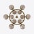 Small Lucca Sputnik Chandelier For Sale - Image 6 of 14