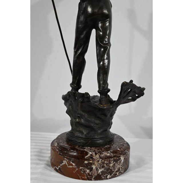 E.Aizelin, Le Faucheur, Late 1800s, Bronze For Sale - Image 17 of 18