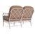 Not Yet Made - Made To Order Brown Jordan Calcutta Loveseat, Dove frame with Fusion Clay fabric For Sale - Image 5 of 11