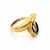 Contemporary Carrera Y Carrera Panther Ring Diamond Onyx Ruby 18k Yellow Gold Size 5 For Sale - Image 3 of 4