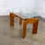Mid to Late 20th Century Modern to Scandinavian Modern Dining Table Teak Slab Base & Rectangular Beveled Glass Top For Sale - Image 4 of 18