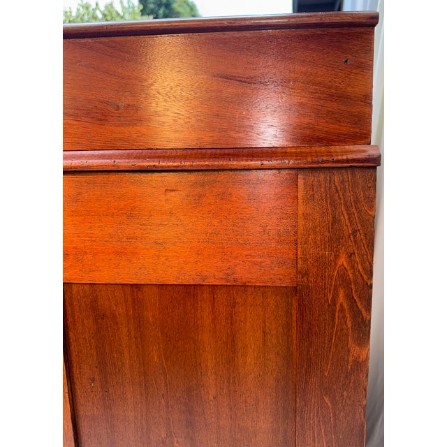 19th-Century Victorian Eastlake Walnut & Burl Dresser With Original Finish & Hardware For Sale - Image 12 of 18
