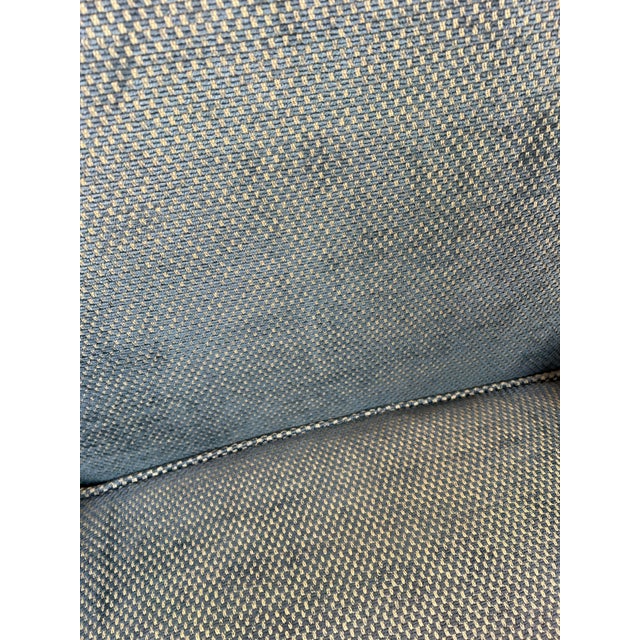 Traditional Custom Design Roll Arm Chairs + Ottoman, Set of Three For Sale - Image 3 of 12