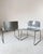 Silver Handkerchief Chairs by Massimo & Lella Vignelli for Knoll, 1980s, Set of 6 For Sale - Image 4 of 18