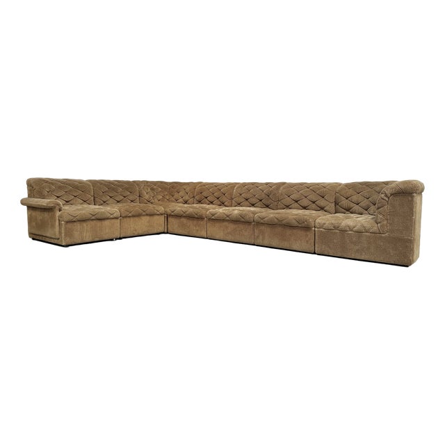 Large Modular Sofa from Laauser, 1970s, Set of 7 For Sale