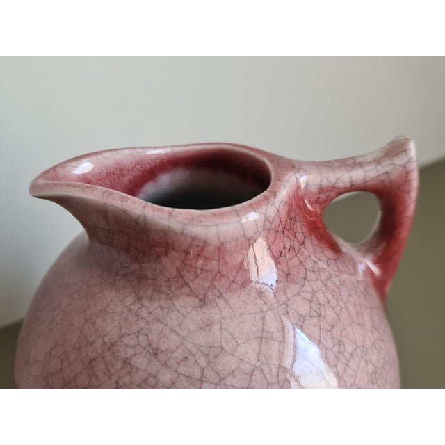 Vintage French Ceramic Pitcher by Tim Orr, 1960s For Sale - Image 9 of 12