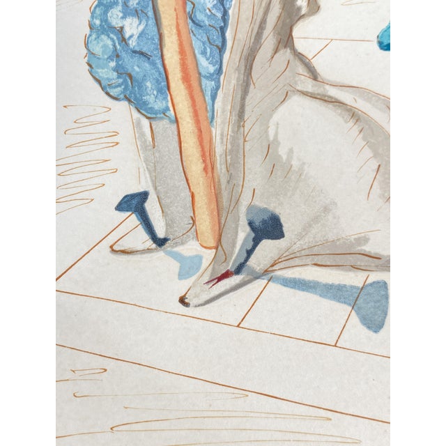 Salvador Dali, The Falsifiers from the Divine Comedy, 1960s, Woodcut For Sale - Image 6 of 12