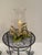 Black Vintage Round Wire Side Tables -a Pair For Sale - Image 8 of 11