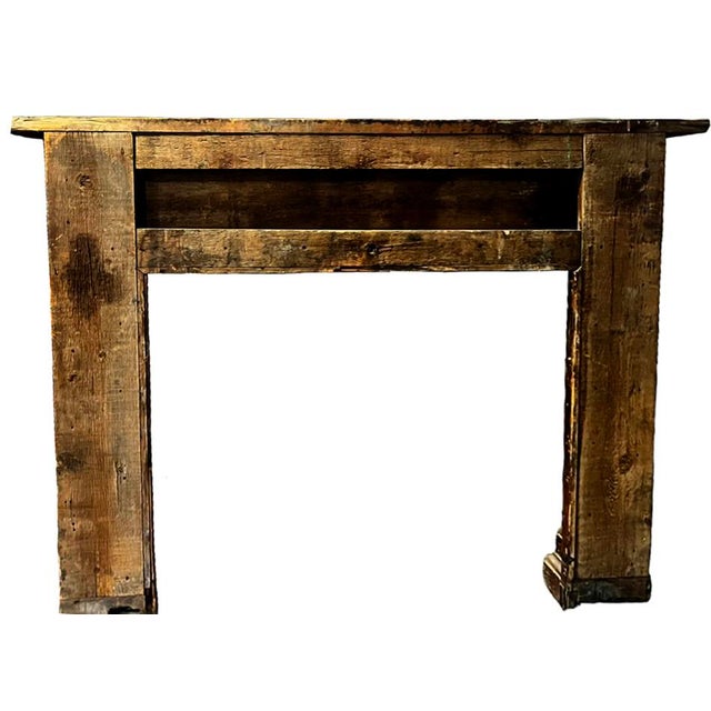 Late 19th Century Pine Fireplace Mantel For Sale In Washington DC - Image 6 of 6