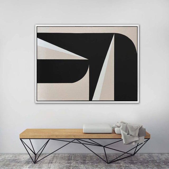 This piece is part of an exploration in Fibonacci Numbers and the Golden Ratio combined with my love of the Neo-Concrete...