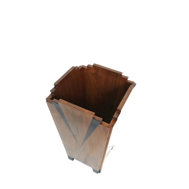 Art Deco Art Deco Style Waste Basket or Bucket For Sale - Image 3 of 4