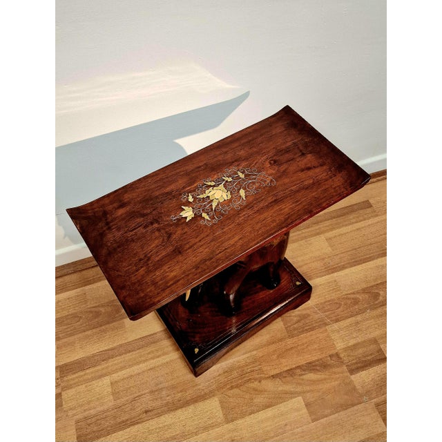 Southeast Asian Style Coffee Table in Teak, 1940s For Sale - Image 10 of 17