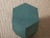 Modern Davion Hex Teal Stool For Sale - Image 4 of 5