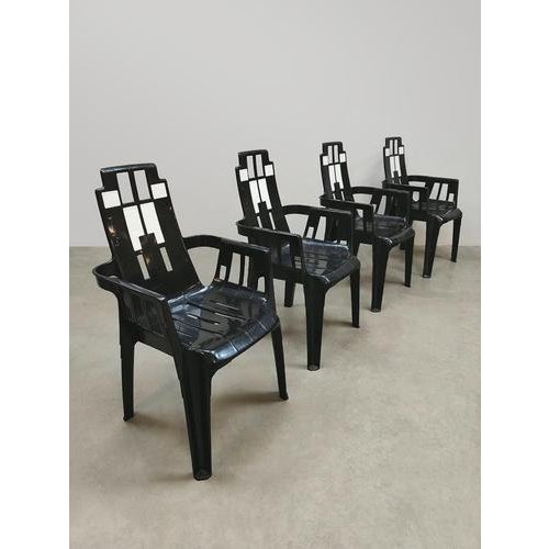 Vintage Boston Garden Dining Chairs from Pierre Paulin & Henry Massonnet, 1980s For Sale - Image 3 of 7