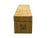 Mustard Vintage Scholar Mustard Yellow Leather Rectangular Wood Trunk Box For Sale - Image 8 of 11
