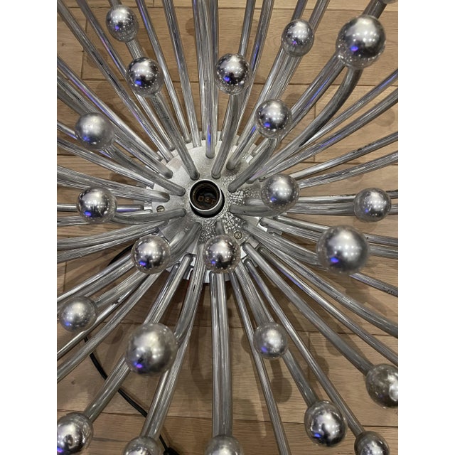 Pair of Pistillo model by Studio tetrarch for Valenti Luce and dating back to the 60. No ball is missing. The structure is...