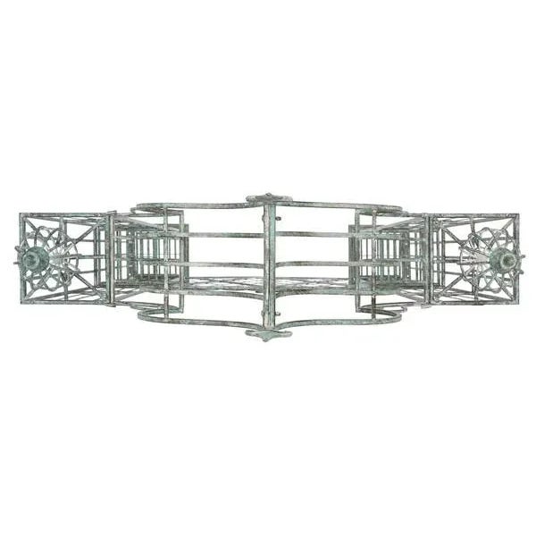 Not Yet Made - Made To Order Outdoor Beatrix Arbor - Antique Green For Sale - Image 5 of 11
