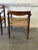 In Style of h.w. Klein for Bramin Teak and Rosewood Woven Cord Dining Armchairs Set of 6 Danish Mid-Century Modern 1960s For Sale - Image 4 of 10